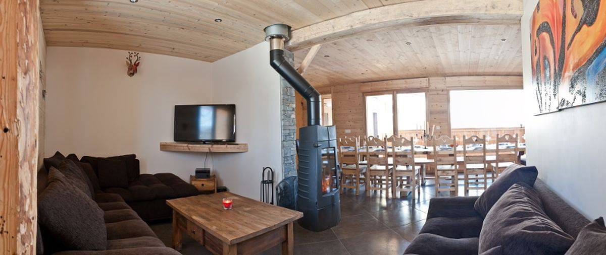 Gîte für 15 Personen mit Terrasse in Col du Mollard, Albiez-Montrond