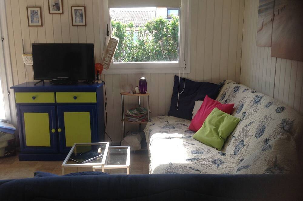 Haus am Meer, klimatisiert, 6 Personen, Garten, in schöner Ferienanlage in Portiragnes Plage, Portiragnes