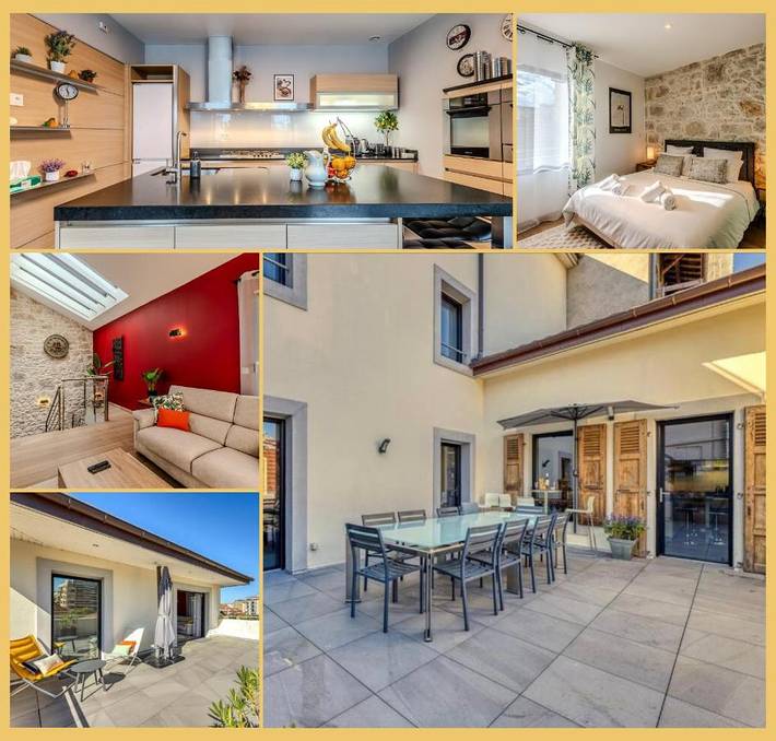 Gîte pour 8 personnes, avec terrasse à Annemasse - 3