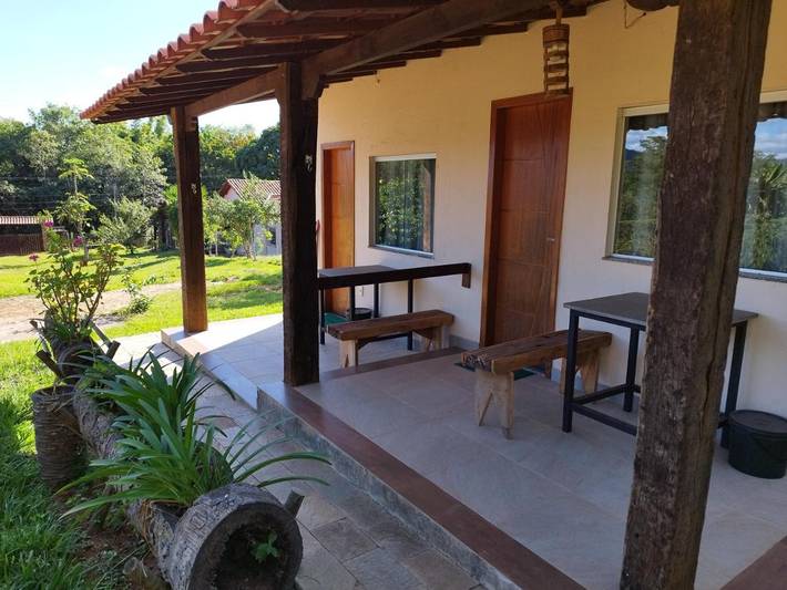 Camping für 3 Personen, mit Ausblick in Brasilien