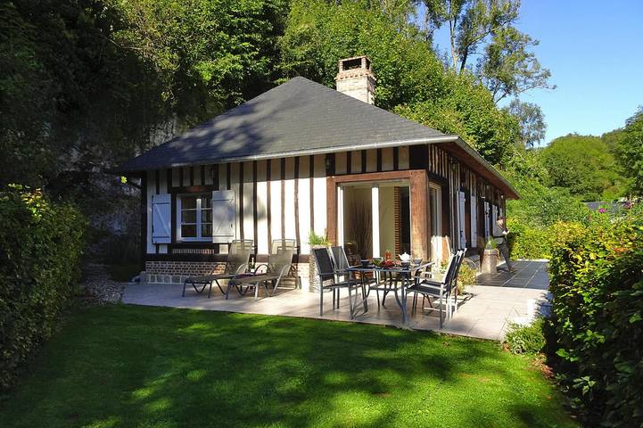 Gîte pour 4 personnes, avec jardin et terrasse, animaux acceptés à Sassetot-le-Mauconduit