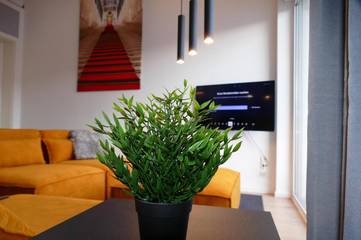 Gîte pour 2 personnes, avec terrasse et vue à Gera