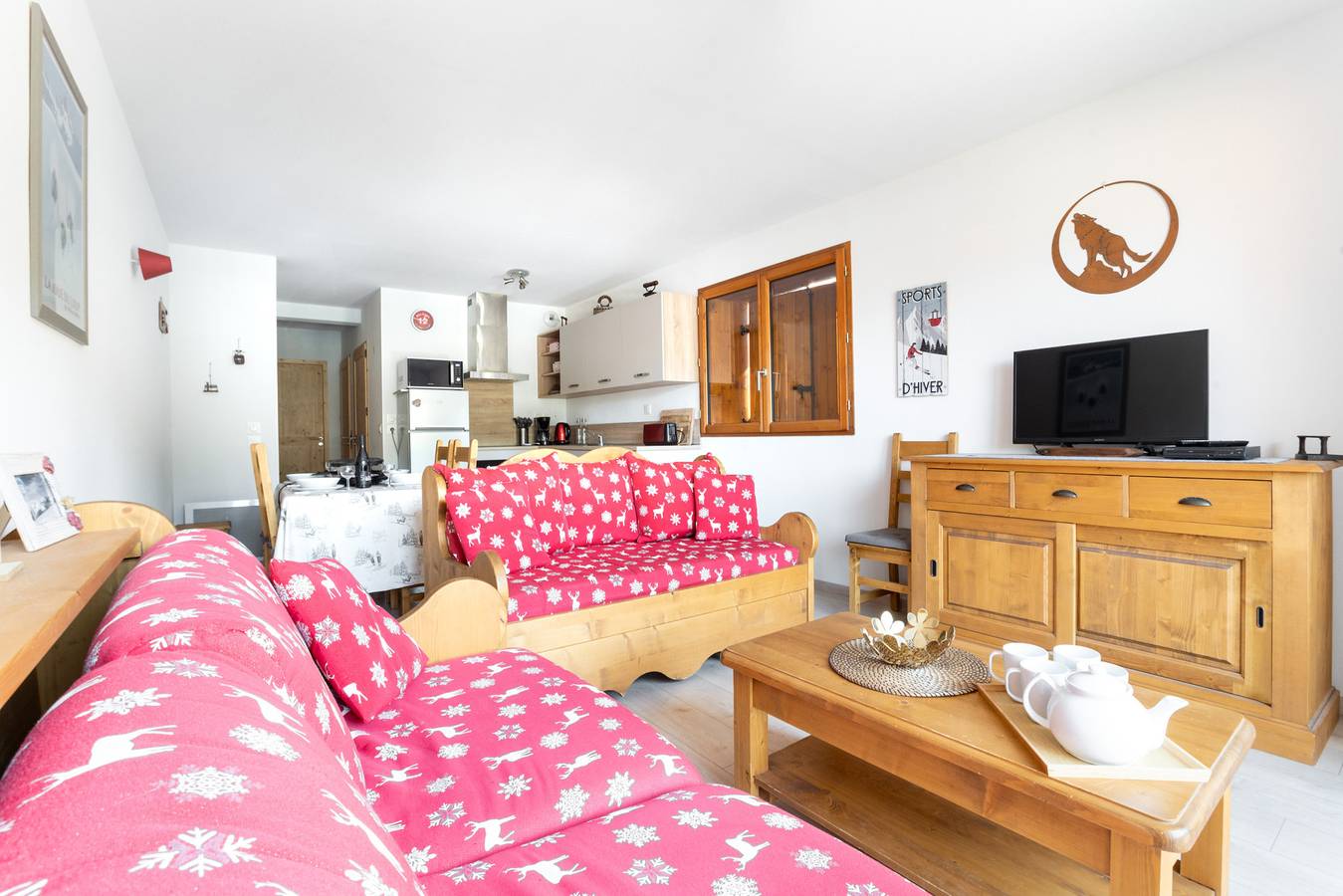Apartamento entero, Terrasse avec vue sur les montagnes pour 6 in La Joue du Loup, Dévoluy (comuna)