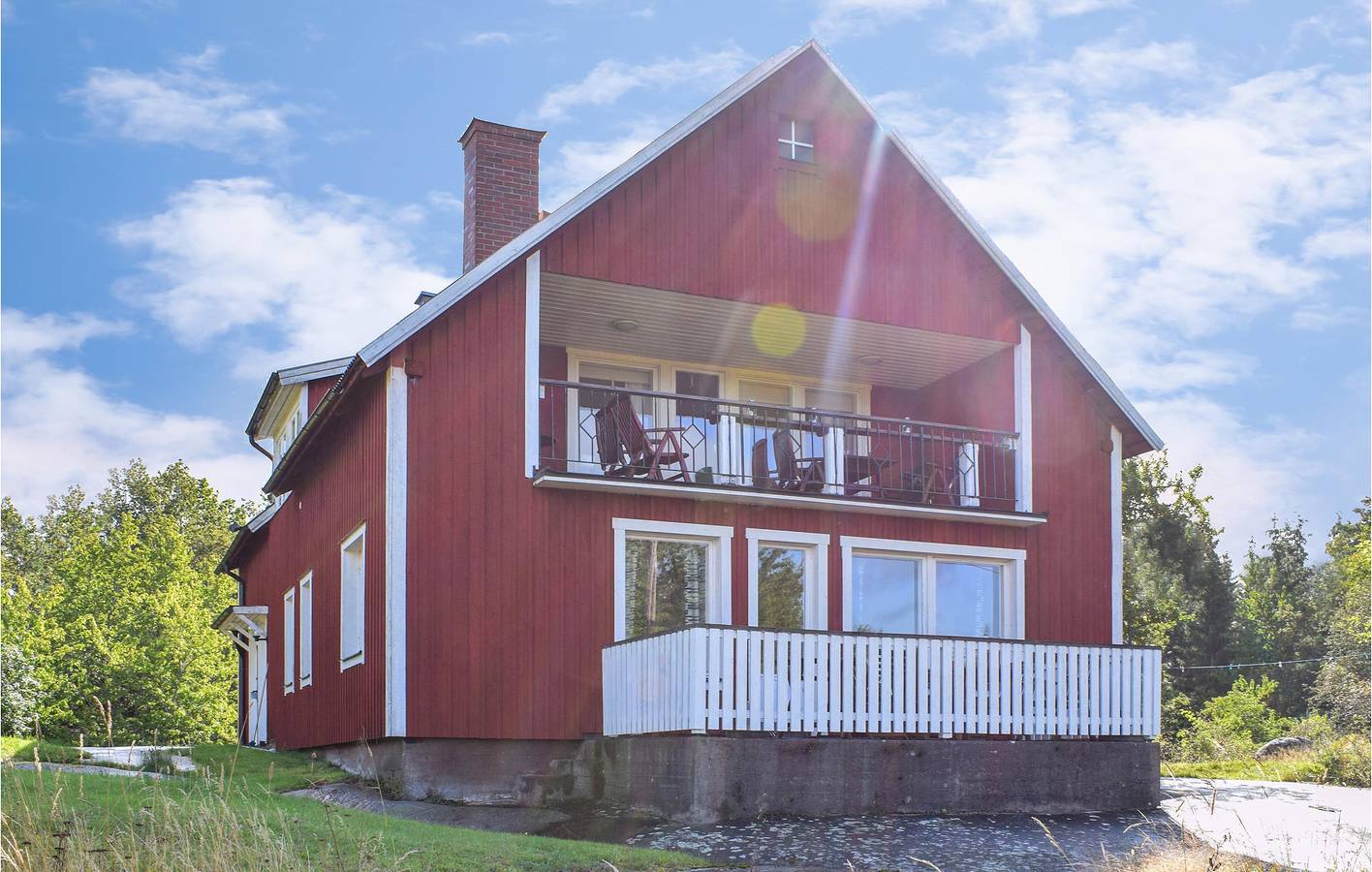 Ganze Ferienwohnung, Ferienwohnung für 4 Personen mit Terrasse in Jönköpings län