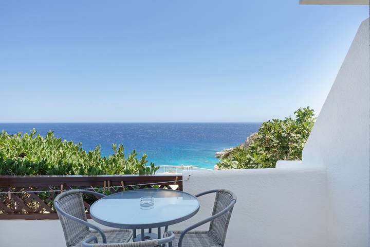 Gîte pour 3 personnes, avec bassin pour enfant ainsi que balcon et jardin dans Karpathos - 4