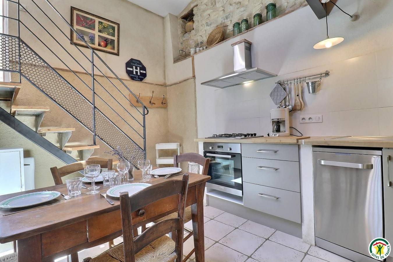 La Bergerie in Crest, Die und Umgebung