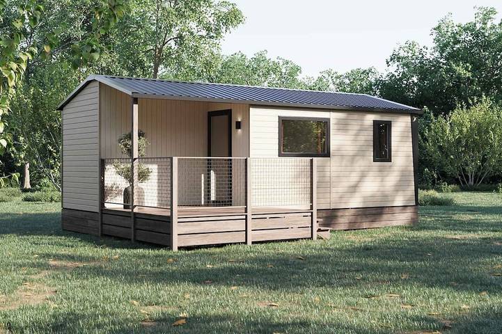 Mobil home pour 4 personnes dans Chateau De Loches Chateau De La Loire - 4