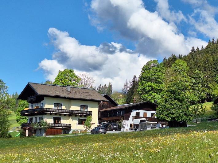 Bauernhaus für 4 Personen, mit Pool und Ausblick sowie Terrasse und Garten, mit Haustier in Ramsau am Dachstein - 2
