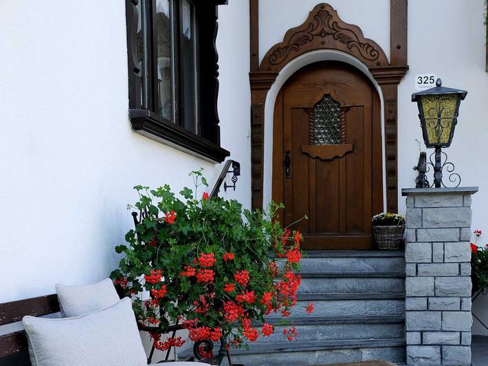 Ferienwohnung für 4 Personen, mit Garten und Balkon sowie Ausblick - 1