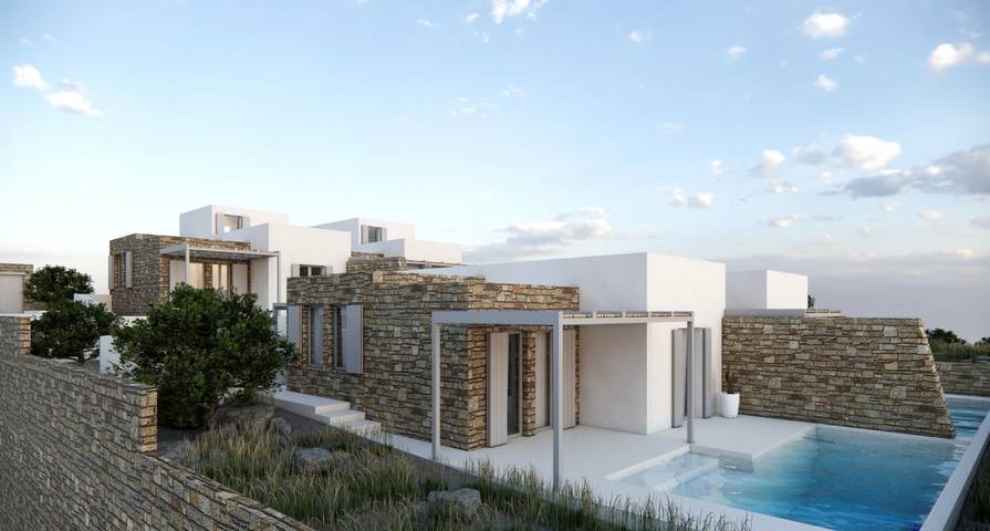 Villa pour 6 personnes, avec jardin et vue, adapté aux familles dans Antiparos - 2