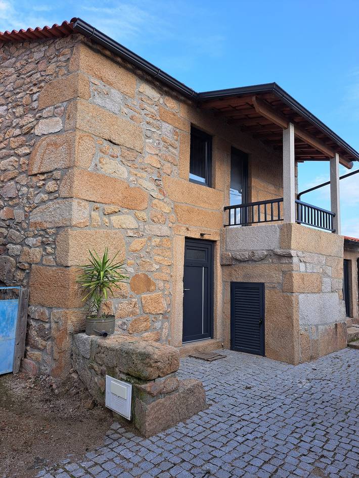Casa de férias para 4 pessoas, com varanda e jardim em Distrito da Guarda