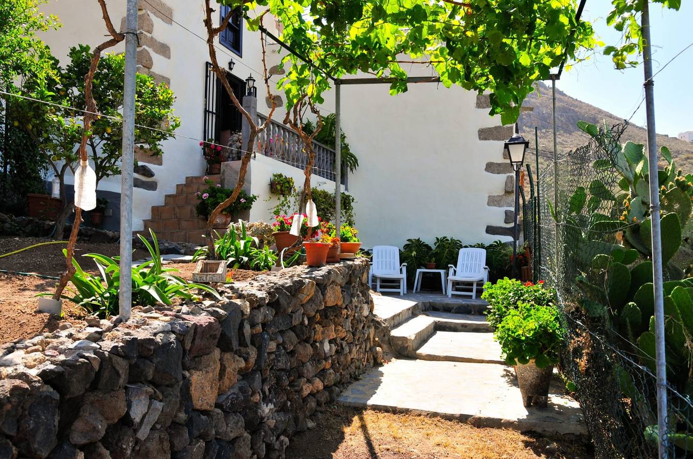 Maison de vacances pour 4 personnes avec jardin in Valle San Lorenzo, Arona