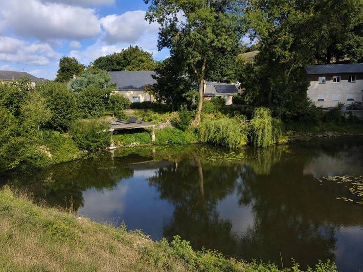 Maison de vacances pour 4 personnes, avec Jacuzzi et Terrasse ainsi que Jardin et Vue