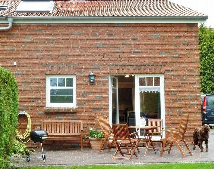 Ferienhaus für 5 Personen, mit Balkon und Terrasse sowie Garten in Eilsum