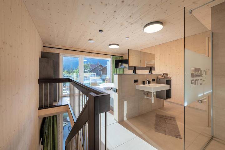 Ferienwohnung für 2 Personen, mit Ausblick und Sauna sowie Garten in Ehenbichl - 2