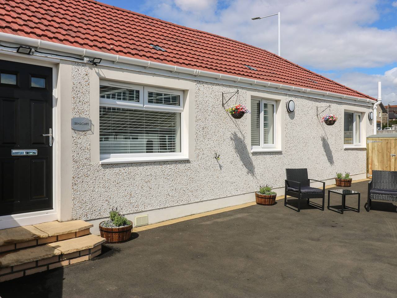 Ganze Wohnung, Ferienwohnung für 4 Personen mit Garten in Kinghorn, Region Fife