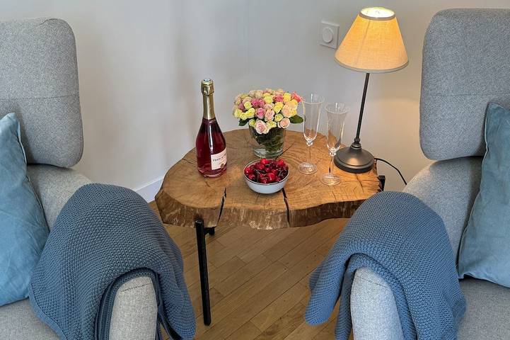 Location de vacances pour 4 personnes, avec Balcon et Jacuzzi ainsi que Jardin et Sauna dans Plage Curnic - 4