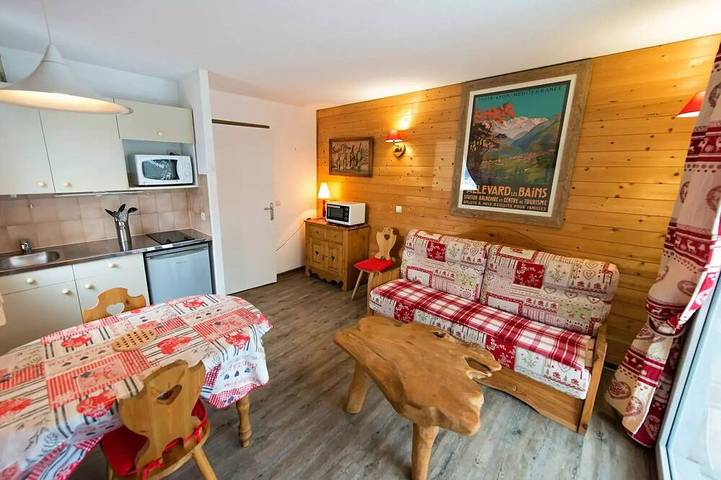 Gîte pour 2 personnes, avec terrasse dans Thermes d'Allevard