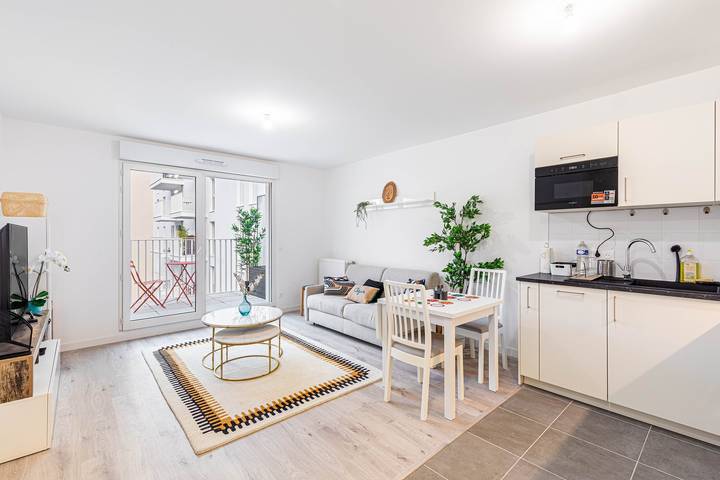 Gîte pour 4 personnes, avec balcon à Asnières-sur-Seine - 4