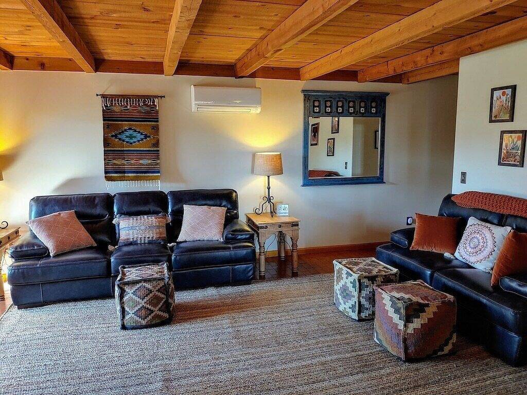 Private Pueblo with Mountain Views in Eldorado at Santa Fe, Santa Fe County