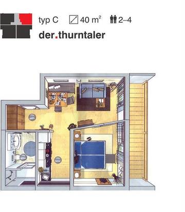 Vakantiewoning voor 4 Personen in Sillian, Villgratner Bergen, Afbeelding 3