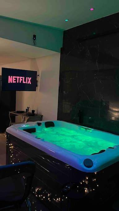 Appartement de vacances pour 2 personnes, avec jacuzzi et terrasse