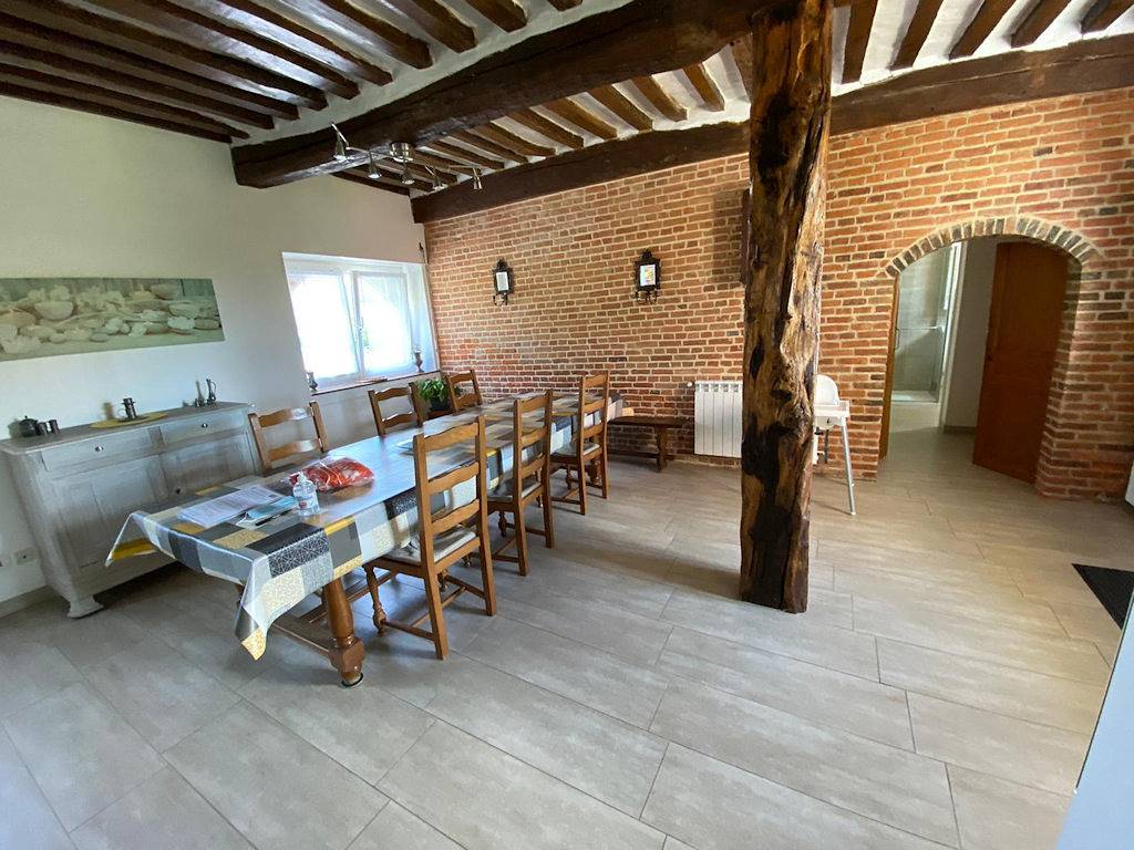 Gite familial piscine interieure privée chauffée et Spa in Saint-Martin-l'Hortier, Région de Dieppe