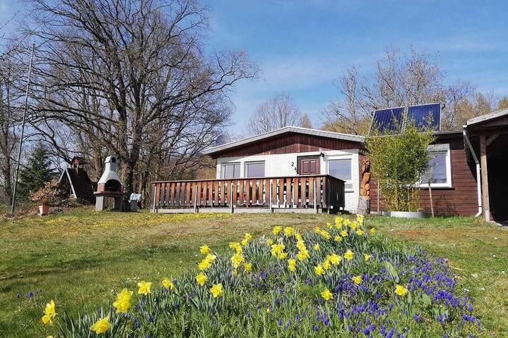 Ferienhaus für 4 Personen, mit Garten und Sauna sowie Terrasse - 1