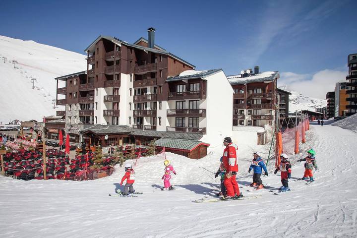 Chalet pour 6 personnes, avec balcon à Tignes