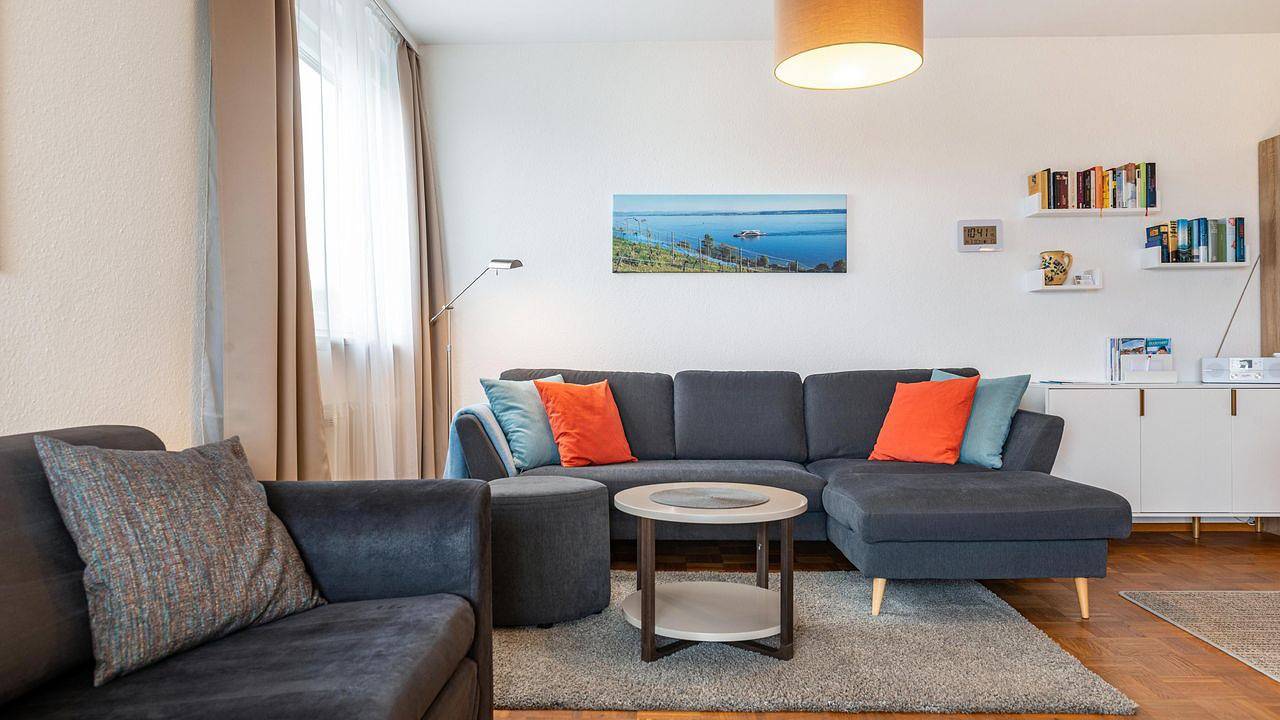 Ganze Ferienwohnung, Ferienwohnung für 3 Personen (75 m²) in Meersburg in Meersburg, Region Bodensee-Oberschwaben