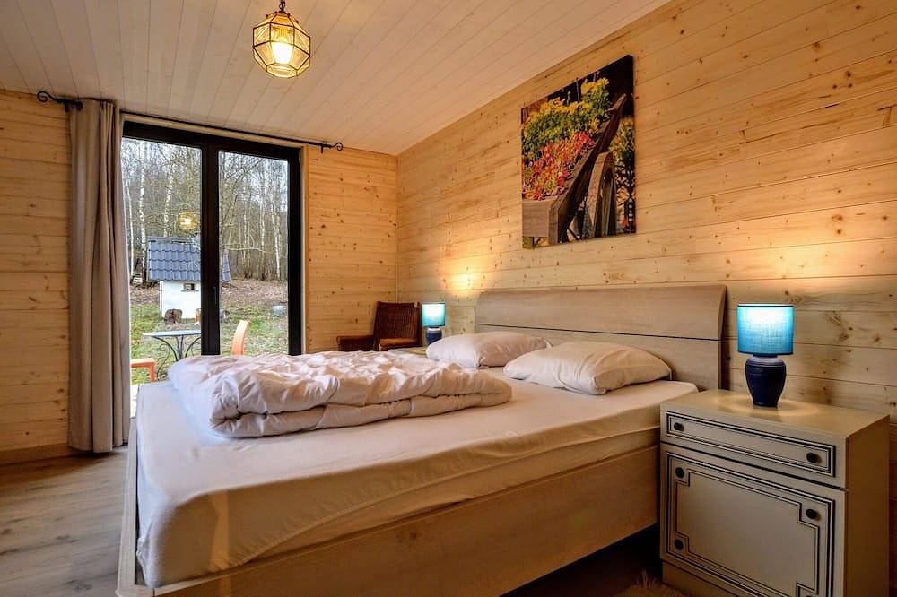 Chalet met panoramisch uitzicht en omheinde tuin in Tenneville, Provincie Luxemburg