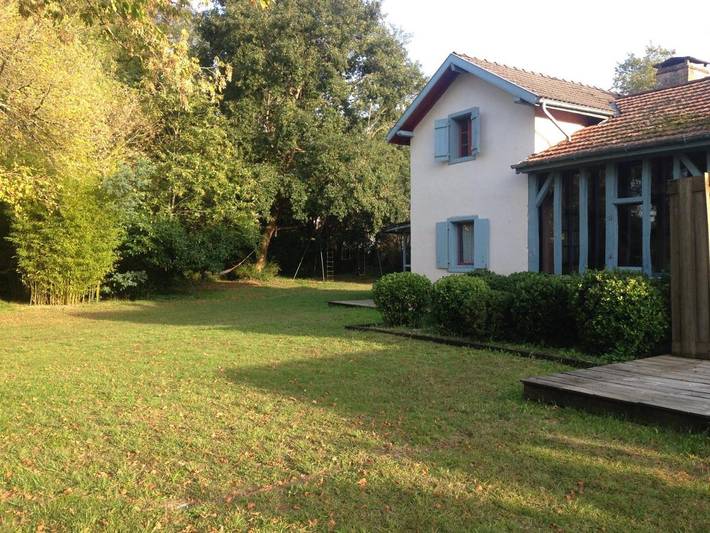 Maison de vacances pour 9 personnes, avec Terrasse ainsi que Jardin et Vue à Magescq