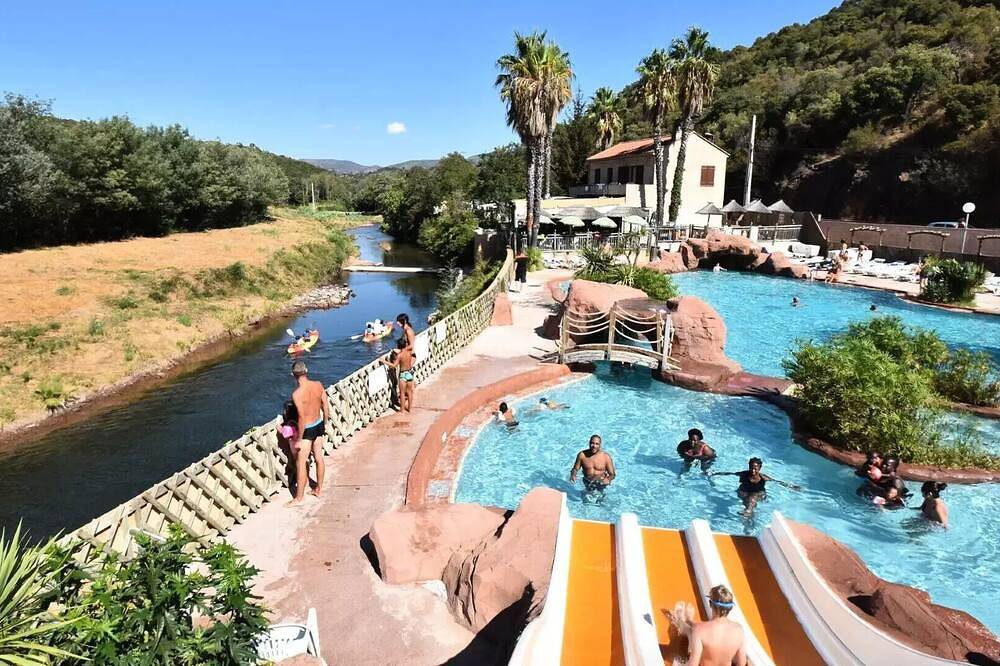 Camping Tikayan Paradise Valley **** - Mobil Home Colorado 3 Rooms 4/6 People Air-conditioned + Tv in Agay, Saint-Raphaël