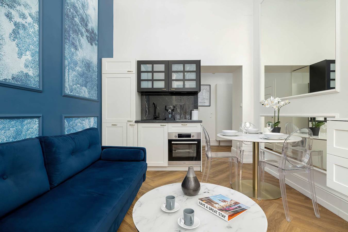 Estudio entero, Św Gertrudy 10 Krakow | Atmospheric studio apartment near the Old Town | Pet-friendly in Cracovia, Pequeña Polonia (región histórica)