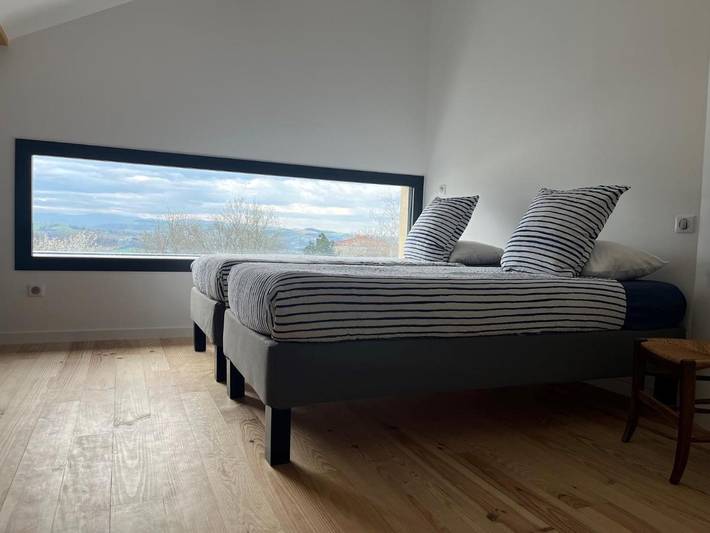 Maison de vacances pour 4 personnes, avec jardin