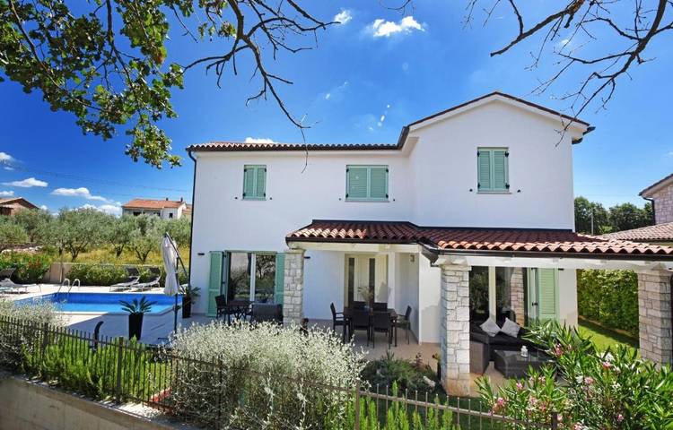 Villa pour 6 personnes, avec vue ainsi que piscine et jardin à Selina - 3