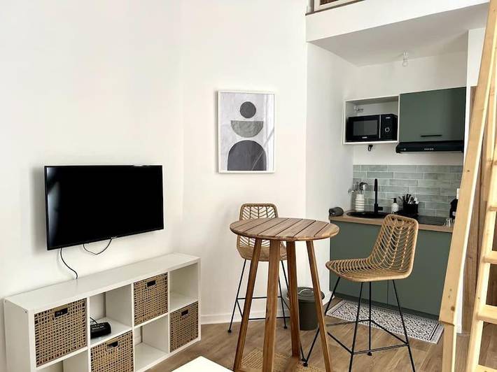 Appartement de vacances pour 2 personnes, avec balcon