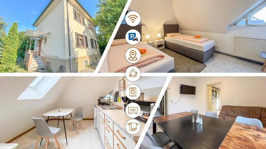 Ferienhaus für 5 Personen, mit Garten und Ausblick, kinderfreundlich