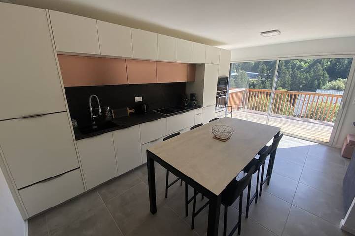 Gîte pour 9 personnes, avec Terrasse et Jardin à Laveissière