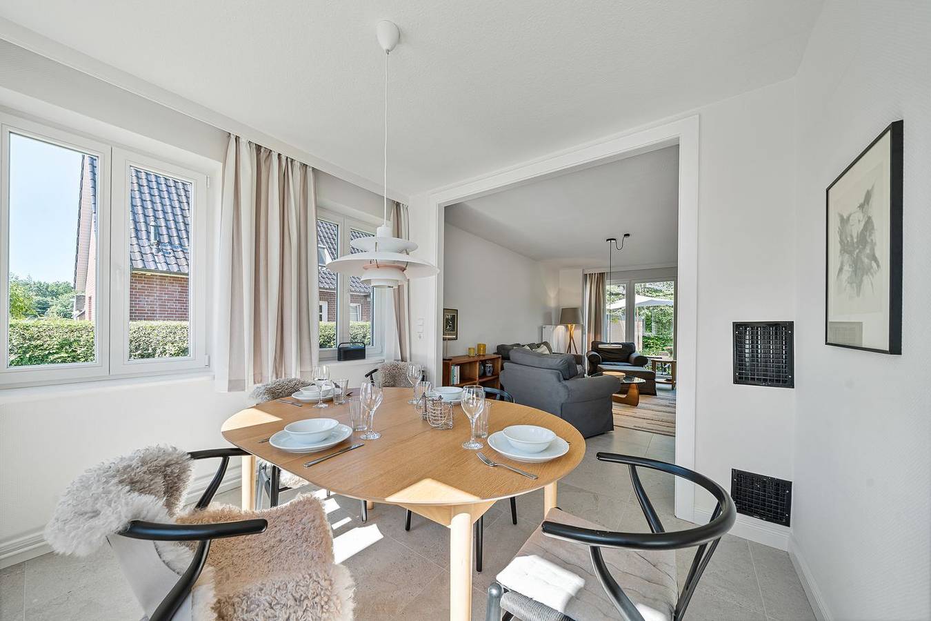 Freistehendes Ferienhaus mit Garten, Terrasse und moderner Ausstattung in Sankt Peter-Ording in St. Peter-Bad, St. Peter-Ording