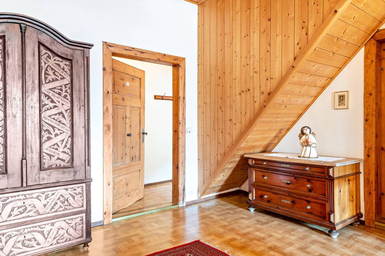 Room 'Hirschen Fernanda' with Mountain View, Shared Terrace and Wi-Fi in Sarnthein, Sarnvalley