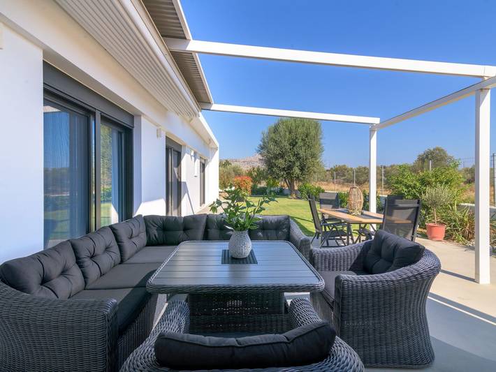 Ferienhaus für 6 Personen, mit Terrasse und Garten