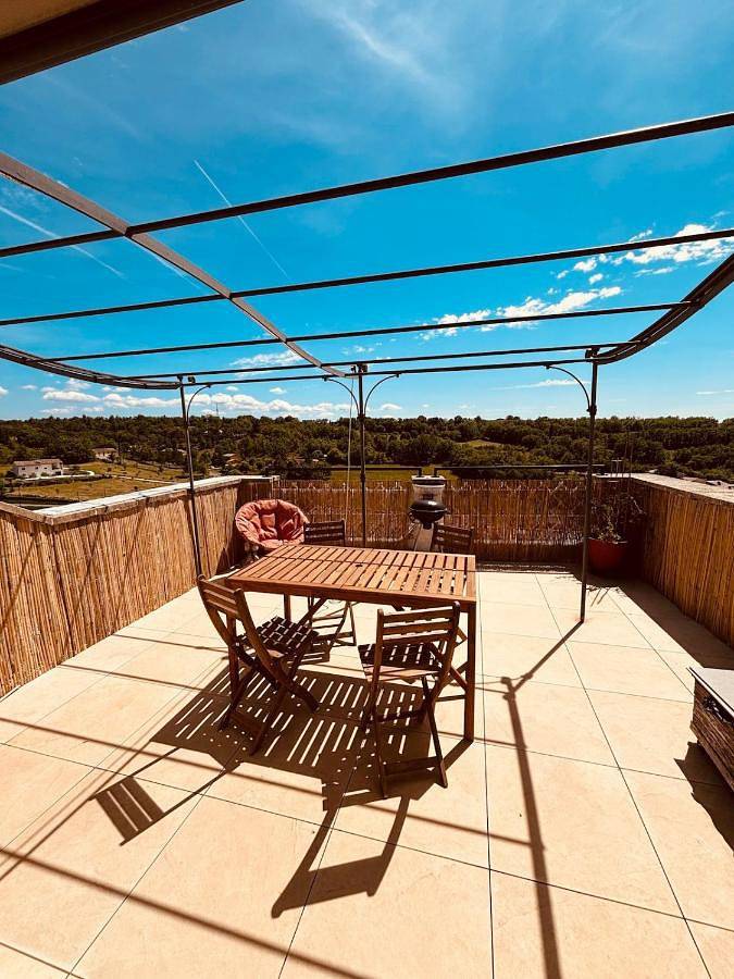 Appartement de vacances pour 3 personnes, avec terrasse et vue