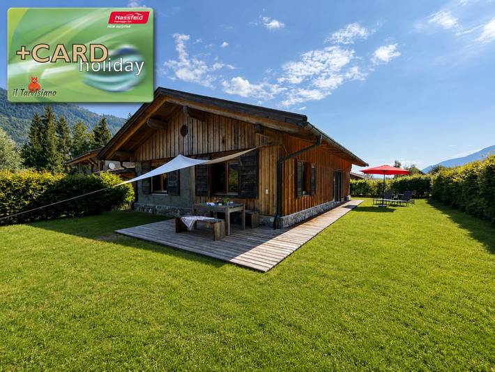 Chalet für 5 Personen, mit Garten und Sauna