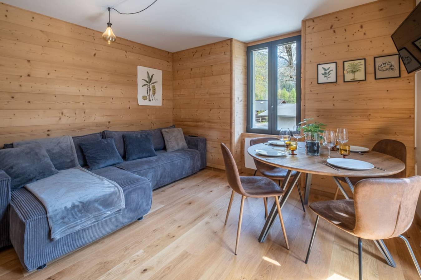 Ganze Wohnung, Newly renovated apartment with Mont Blanc view in Chamonix, Mont-Blanc-Massiv