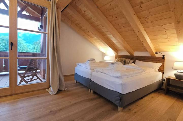 Chalet für 4 Personen, mit Balkon und Sauna in Lenggries - 3
