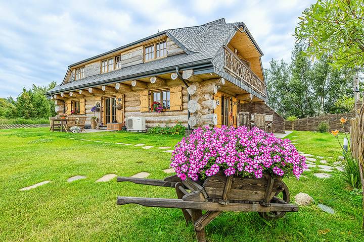 Ferienhaus für 4 Personen, mit Sauna und Garten sowie Terrasse, mit Haustier - 1