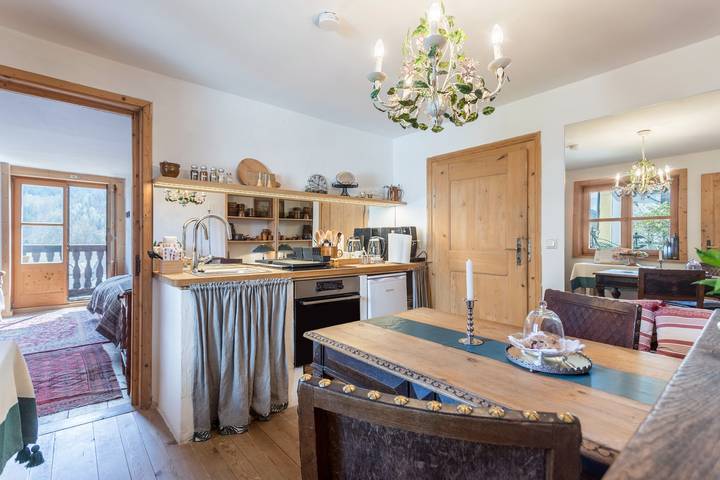 Ganze Wohnung, Ferienwohnung 'Ferienappartement 2 - Lockstein ' mit Bergblick, Privatem Garten und Wlan in Berchtesgaden, Berchtesgadener Alpen