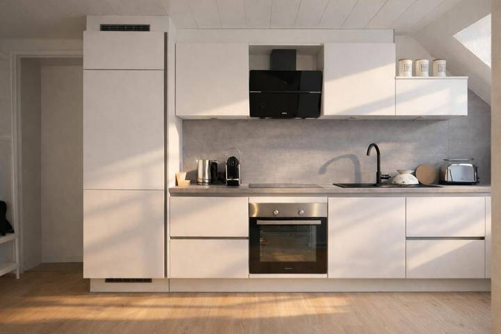 Ferienwohnung für 7 Personen, mit Terrasse und Garten sowie Ausblick