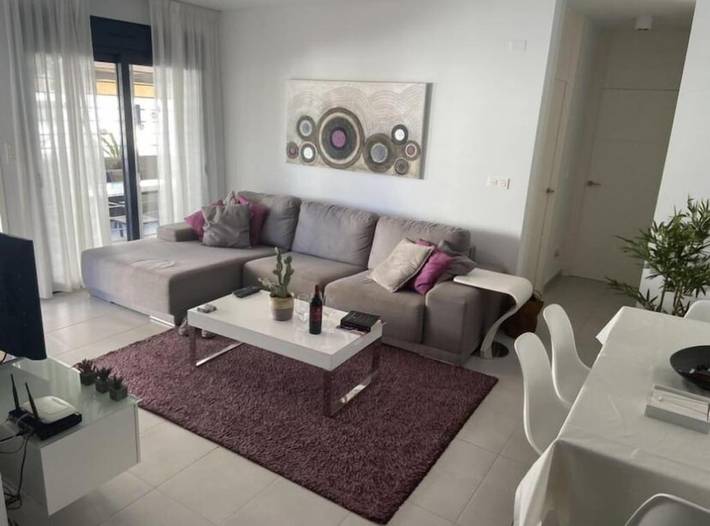Apartamento para 4 personas, con terraza y piscina, Familias con niños en Torre de la Horadada